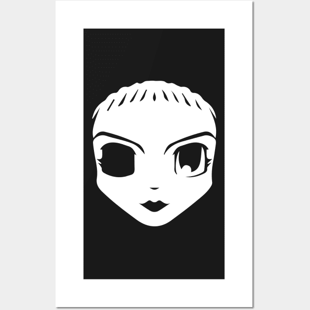 Doll Face Wall Art by RDandI